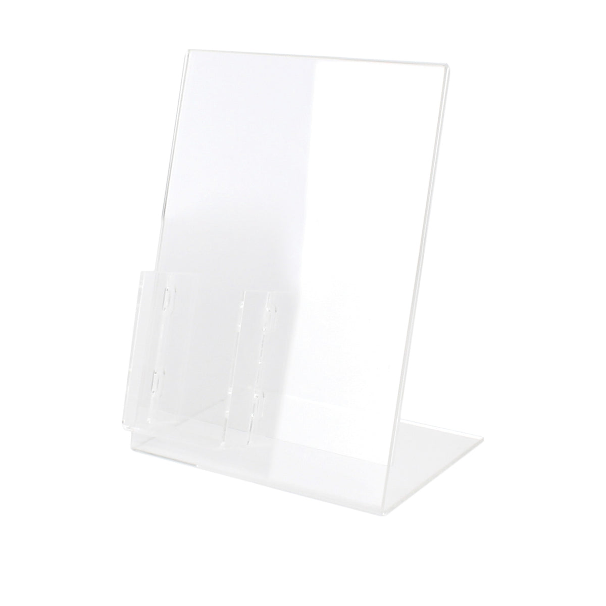 Porte-visuel avec support télécommande en plexiglas – A5