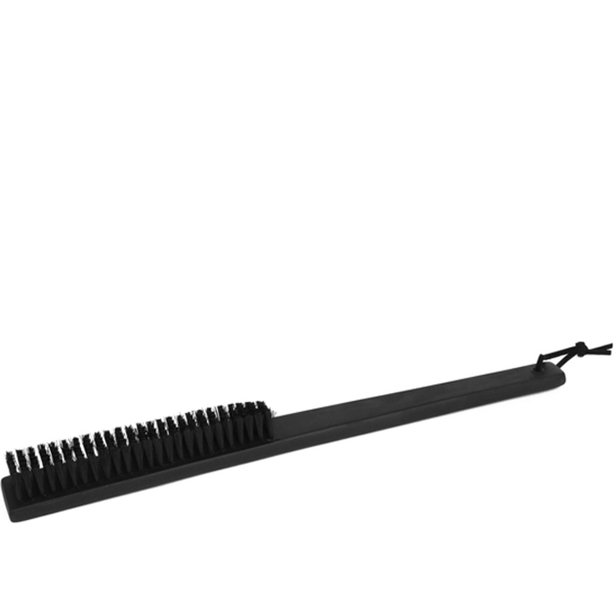 Spazzola per abiti in legno, colore nero, 38 cm, confezione da 50 pz