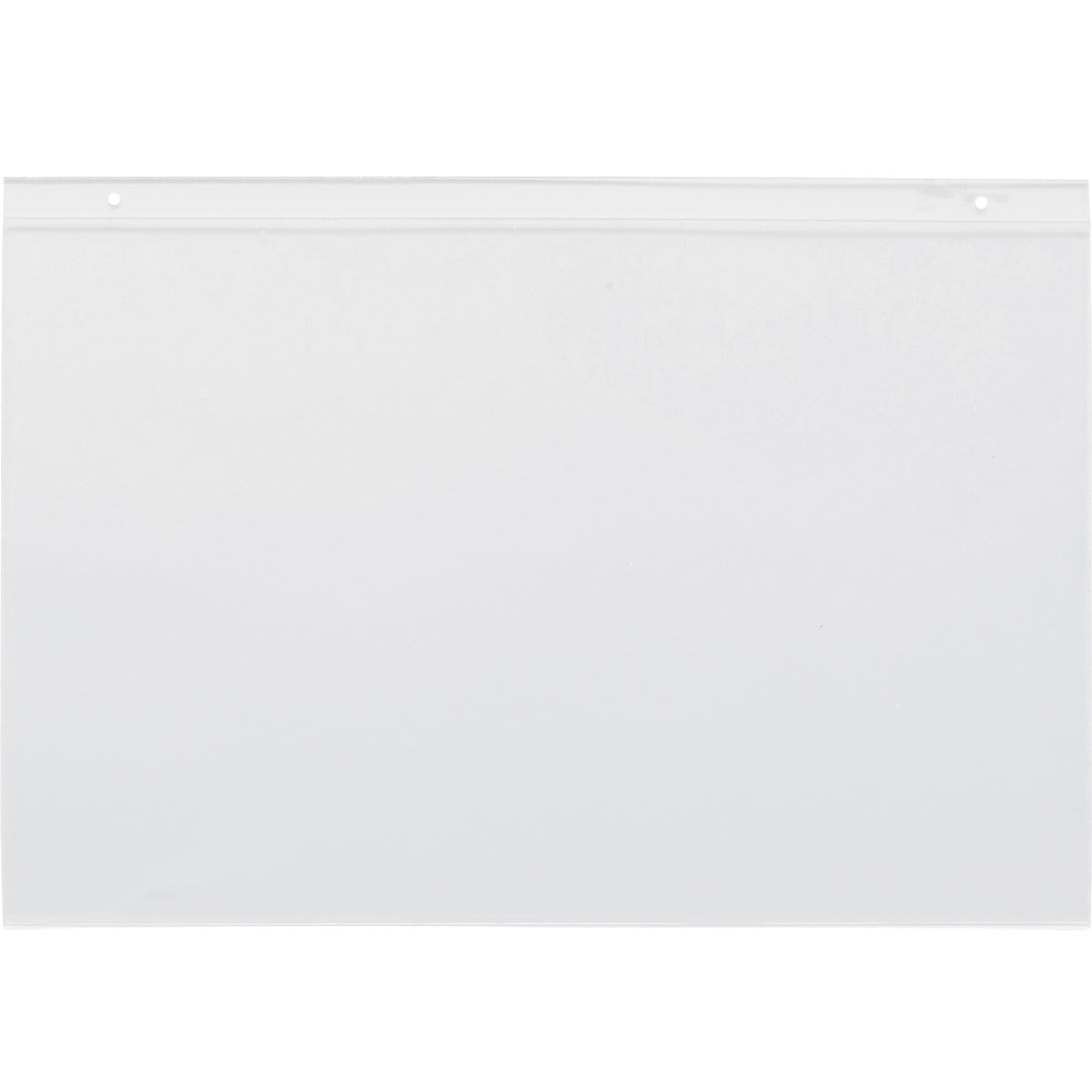 Wand-Informationshalter aus transparentem Plexiglas – A4 quer