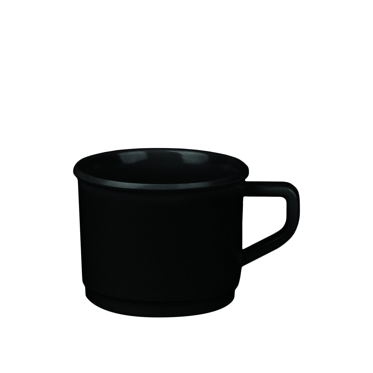 Tasse en Mélamine Noire – 200ml