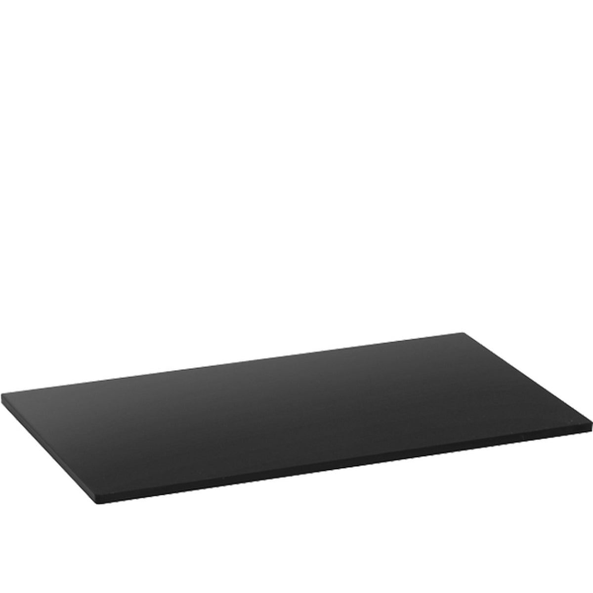 Linear 0.5, plexiglass display tray, satin black, medium, 25 x 14 x 0,5 cm