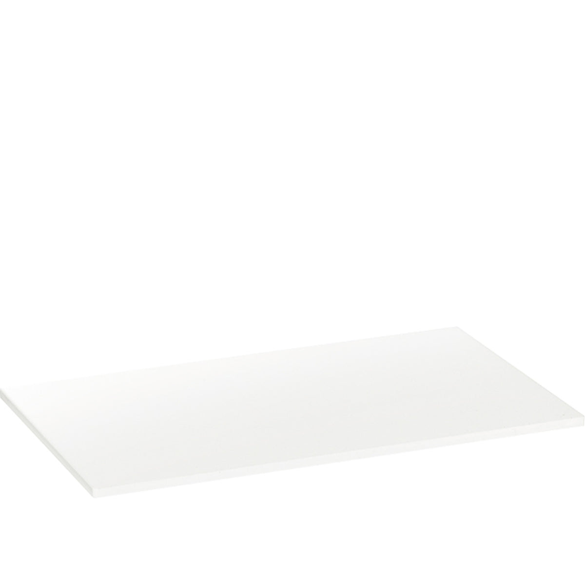 Linear 0.5 Blanc Brillant – Plateau Présentoir 25x14x0,5cm