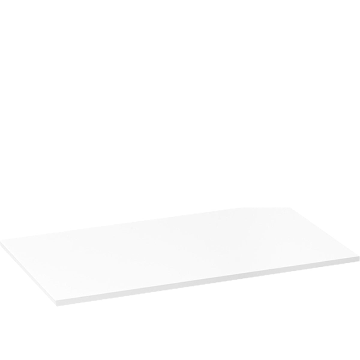 Linear 0.5 – Plateau Présentoir 25x14x0,5cm Blanc Satiné