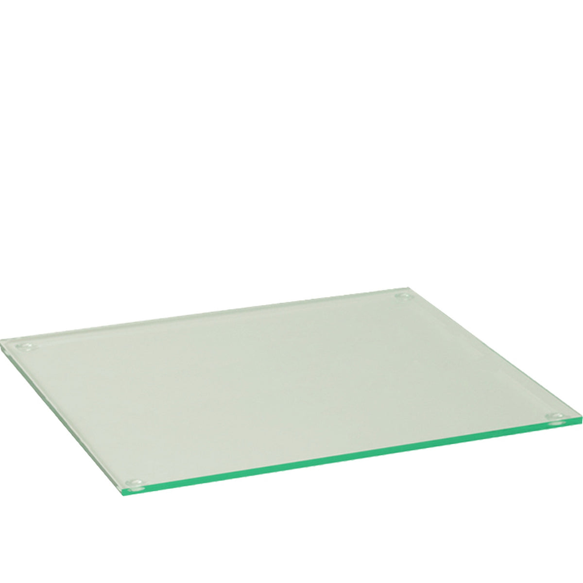 Linear 0.5, display tray in plexiglass, shiny glass effect, big size, 30 x 20 x 0.5 cm