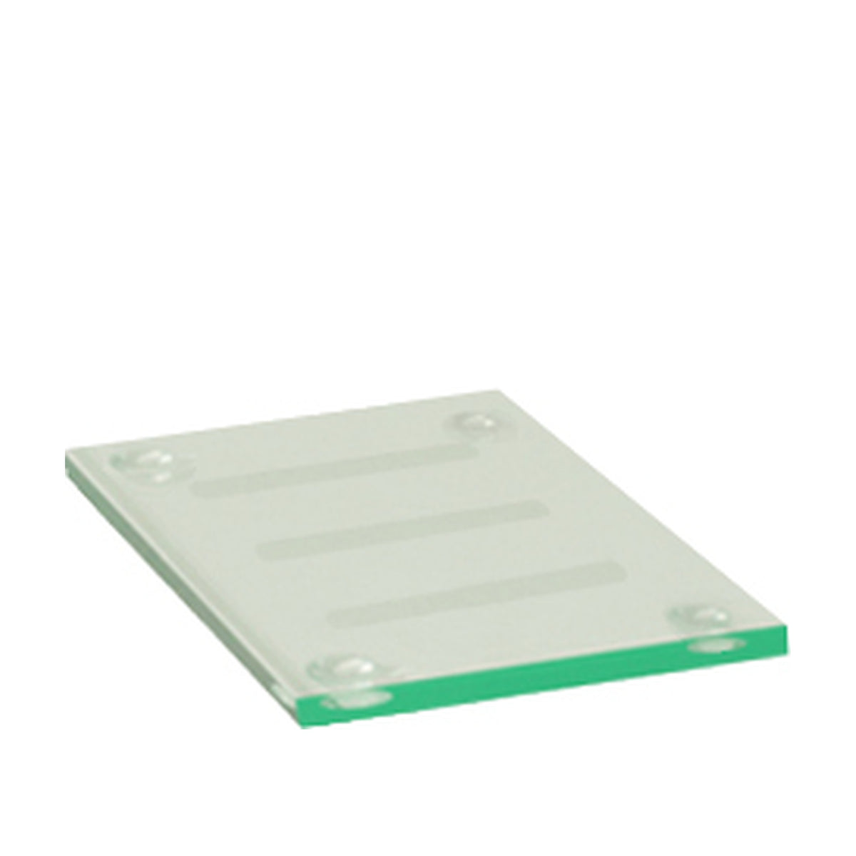 Linear 0.5 Effet Verre – Porte-savon 8x8x0,5cm