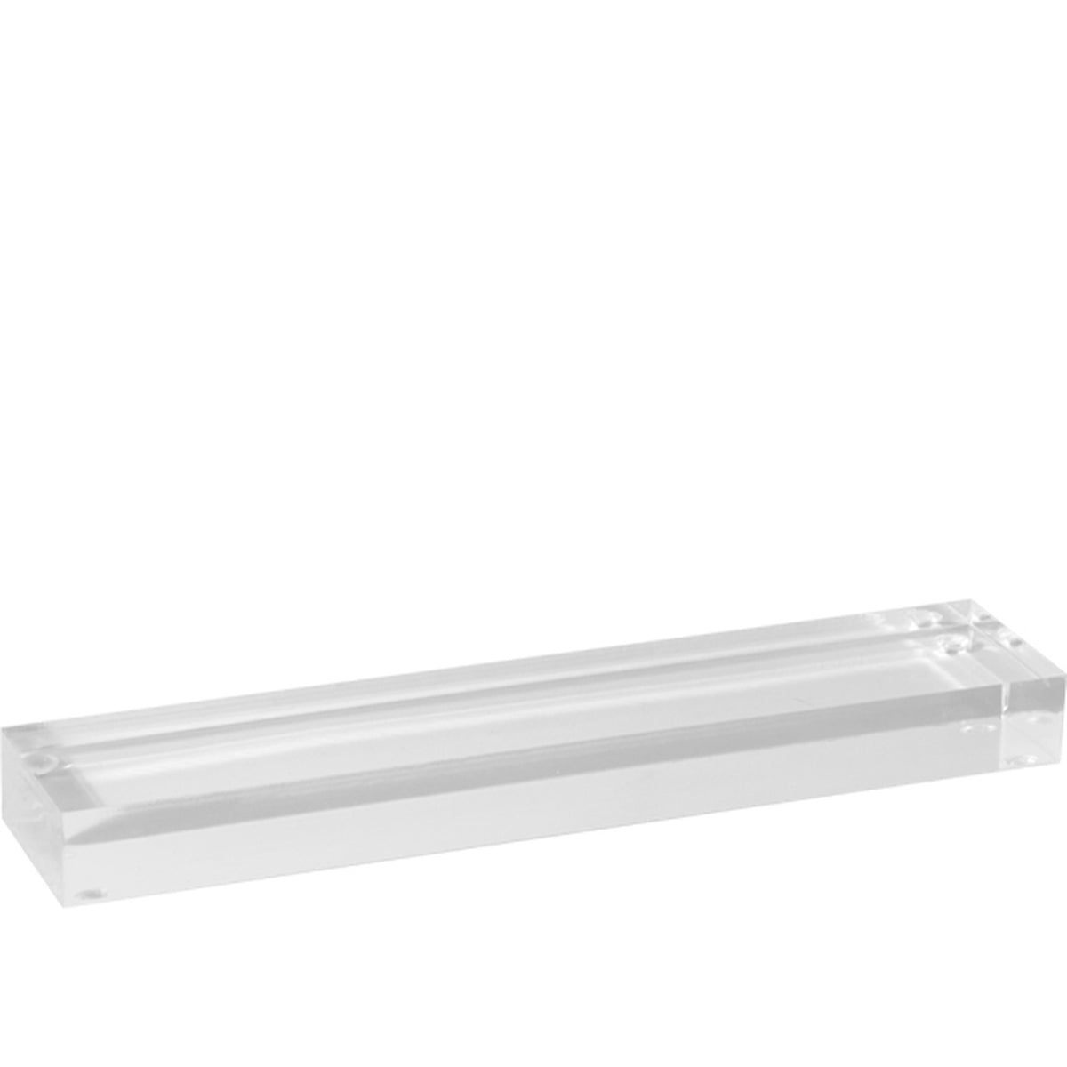 3D Effect, transparent plexiglass display tray, slice size, 25 x 6 x 2.5 cm