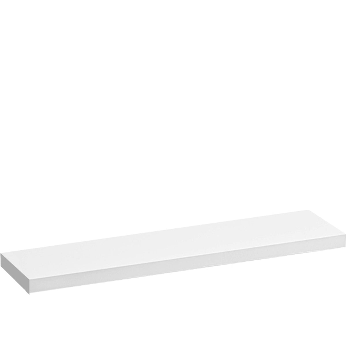 Linear 1.0, display tray in satin white plexiglass, slice size, 25 x 6 x 1 cm