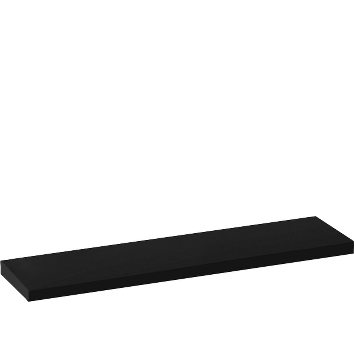 Linear 1.0, plexiglass display tray, glossy black, slice size, 25 x 6 x 1 cm