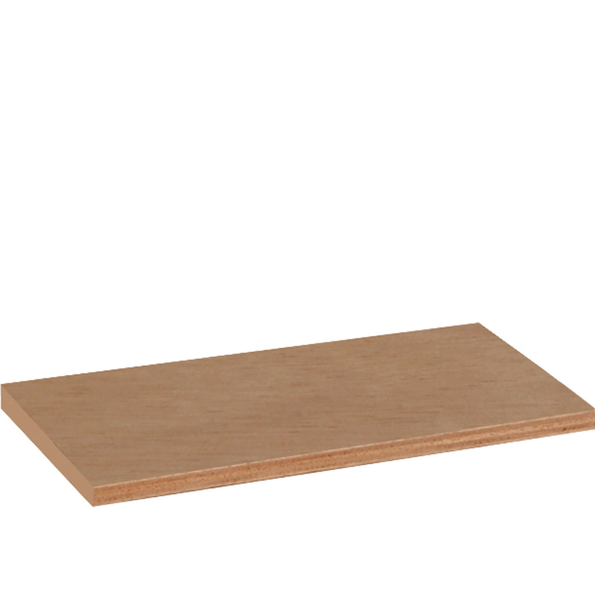 Okumè wood display tray without grain, size M, 25 x 14 x h 1 cm