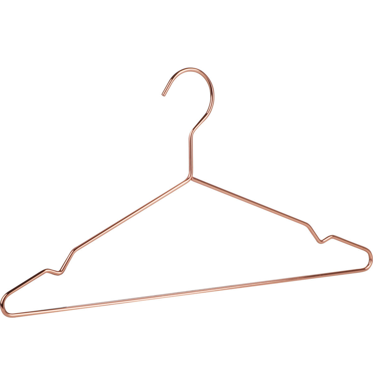 Gruccia in acciaio ramato con asta, 42 cm, Ø 0,3 cm, 50 pz