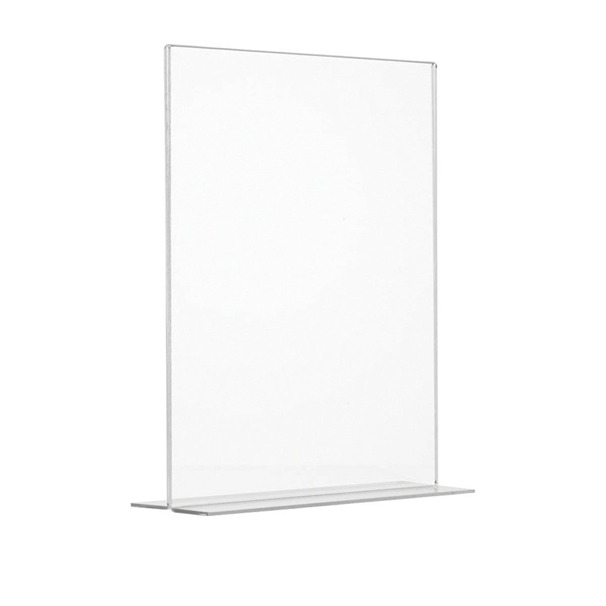 Porte-visuel en Plexiglas Vertical avec Pied en T – A4