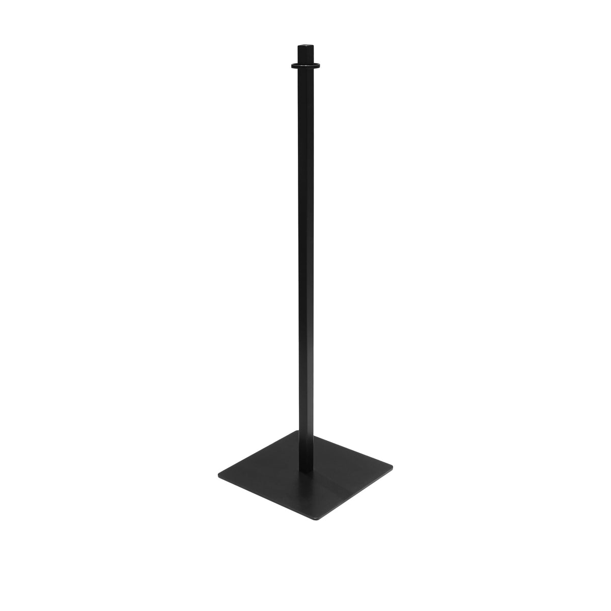 Neliö – Poteau de Délimitation en Métal Noir 30x30xh100cm
