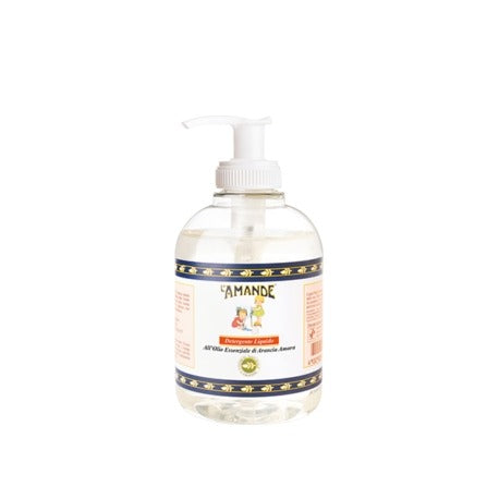 L'Amande, detergente liquido all'Olio Essenziale di Arancia Amara, 300 ml, 6 pz