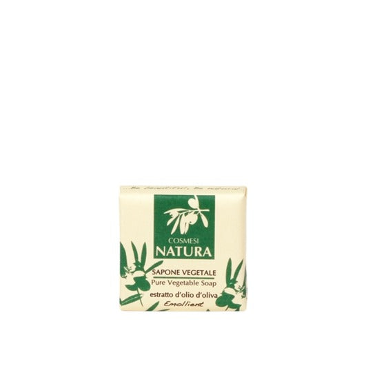 Cosmesi Natura, wrapped soap, olive oil extract fragrance, 30 gr, pack of 288 pcs