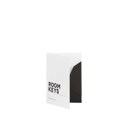 Porta card a libro in cartoncino, 6,5 x 9,5 cm, conf. 250 pz