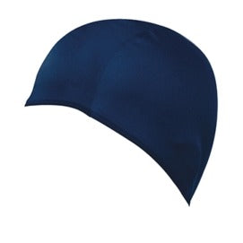 Cuffia piscina in poliestere blu, unisex - 300 pz