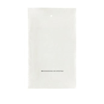 Sacchetto garanzia d'igiene biodegradabile e compostabile per bicchiere, 15 x h 25 cm, conf. 1000 pz