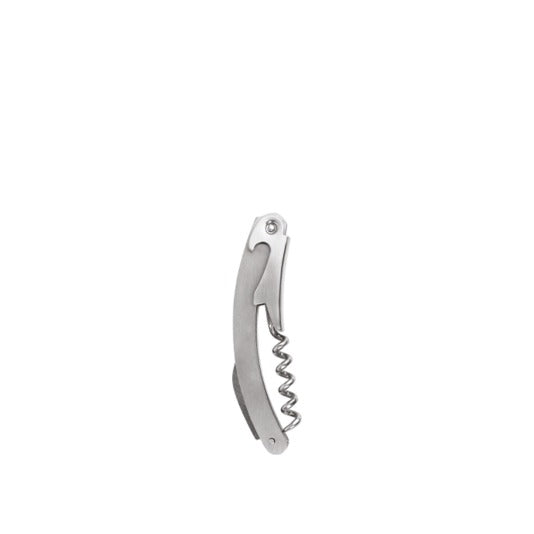 Cavatappi a doppia leva in acciaio inox, 2,5 x 10 cm