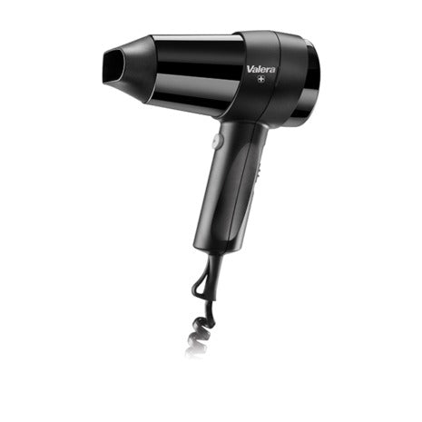 Valera, asciugacapelli compatto Action 1600 Push, 1600 W, nero, 17,7 x h 23,5 cm
