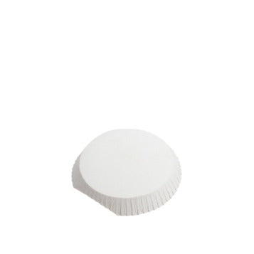 Copritazza con tacca in cartoncino bianco, diam. 6 cm, 10 confezioni da 100 pz