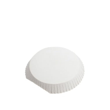 Copritazza con tacca in cartoncino bianco, diam. 9 cm, confezione da 600 pz.