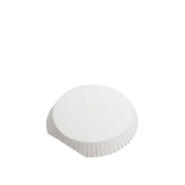 Copritazza con tacca in cartoncino bianco, diam. 7,8 cm, confezione da 800 pz