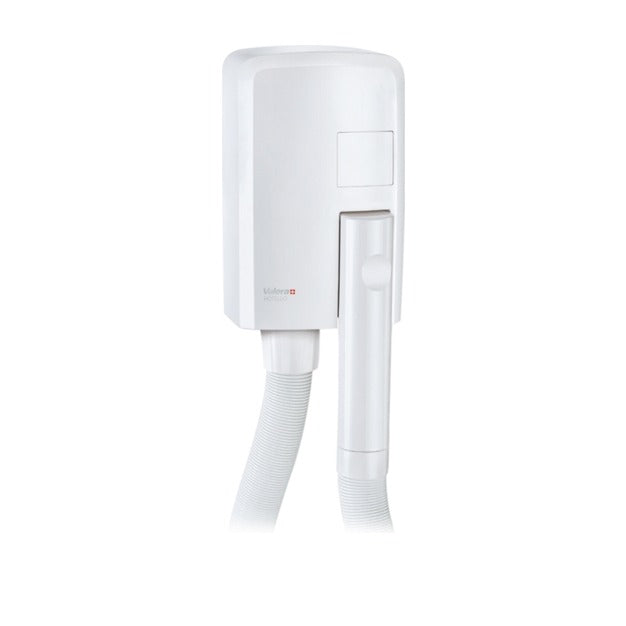 Valera Hotello Super AC, asciugacapelli da parete, bianco, 14,7 x 23,8 cm