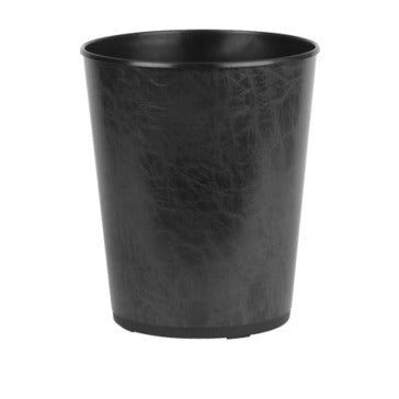 Cestino gettacarte rotondo in polistirene e rivestimento in PVC grigio scuro, 12 L, ø 25 x h 29 cm