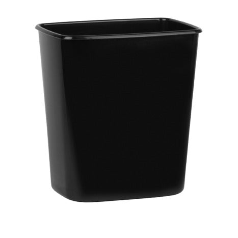 Cestino gettacarte antifiamma in ABS nero, capacità 5 L, 20,5 x 14,5 x h 27 cm