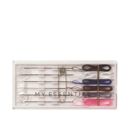 My Essential, Nähset in weißer Plastikbox, 7,5 x 3,5 cm, 200 Stk. Packung