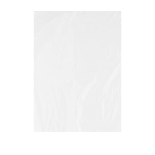 Sacchetti per cestini in plastica bianca, 30 x (10+10) x h 45 cm, 1000 pz (40 rotoli da 25 pz)