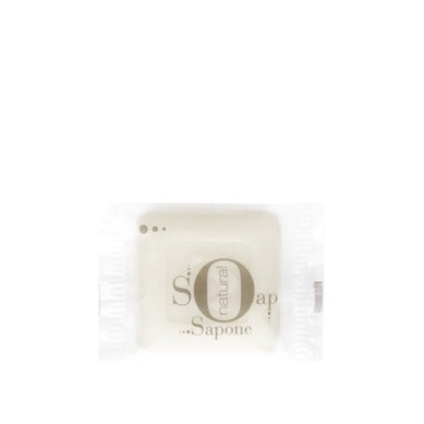 White, soap in flow pack, Jardin Fleuri fragrance, 15 g, pack of 500 pcs