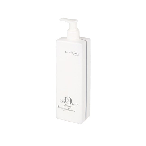 White, Square Spender, Shampoo & Duschgel, Duft Patchouli Amber, 500 ml, Packung mit 20 Stk.