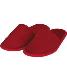 Pantofola Delicate in spugna Soft Plush, bordeaux, misura unisex 29,5 cm, 100 paia.