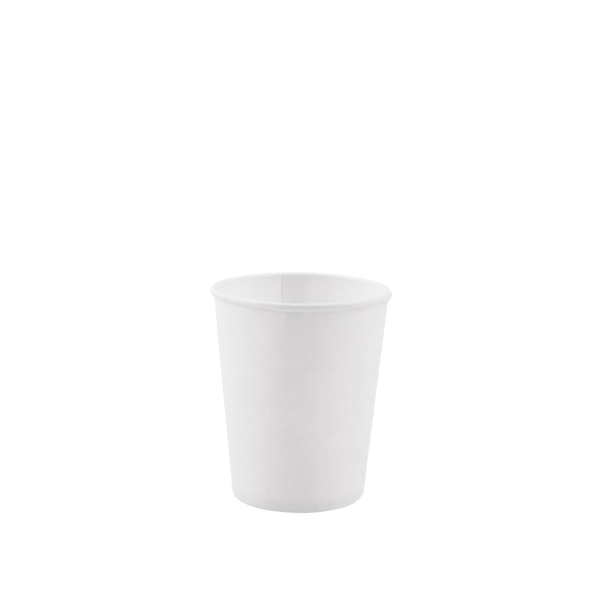 Bicchiere monouso in cartoncino bianco, capacità 180 ml, cartone da 1000 pz.