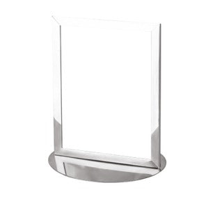 Classic, porta avvisi in ottone cromato, diam. 28 x h 30,5 cm