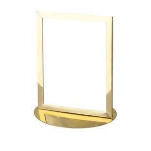 Classic, porta avvisi in ottone, diam. 28 x h 30,5 cm