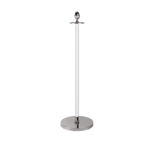 Classic, colonna di delimitazione in ottone cromato, diam. 32 x h 90 cm