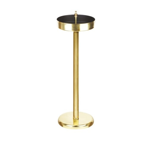 Classic, posacenere a colonna in ottone, diam. 27,5 x h 84 cm