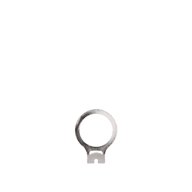 Antifurto per terminale a chiodo, metallo nichelato, diam. 38 mm, 50 pz