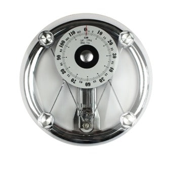 Bilancia pesapersona in vetro temperato, diam. 35,5 x h 6,5 cm