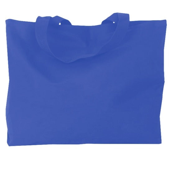 Borsa SPA e spiaggia in poliestere blu, 50 x 10 x h 40 cm