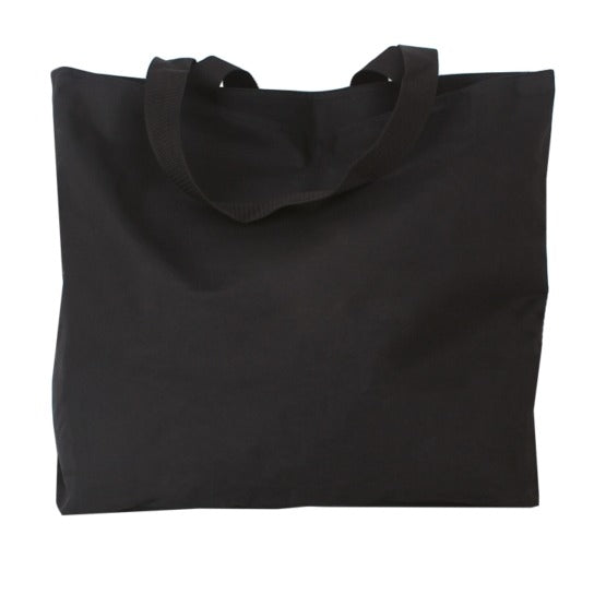Borsa SPA e spiaggia in poliestere nero, 40 x 8 x h 40 cm