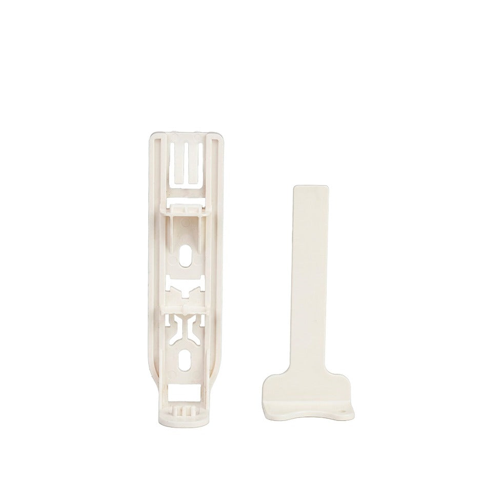 Supporto da parete per dispenser ArtemS®, in polietilene bianco, completo di kit d"installazione a parete tramite viti o biadesivo, ... cm