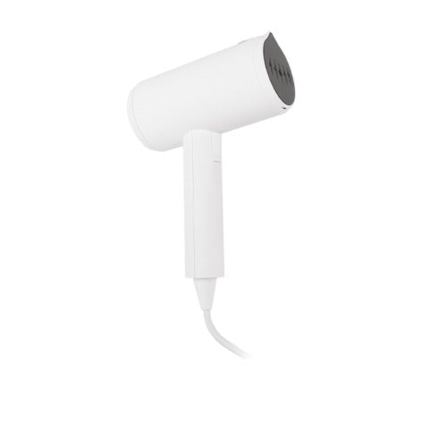 Stiratrice verticale richiudibile, scocca soft touch bianca, 1200 W, 15,3 x 7,5 x h 23 cm