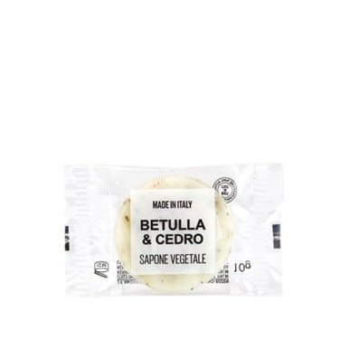 Autentica, sapone in flow pack, fragranza Betulla e Cedro, 10 g, confezione da 720 pz