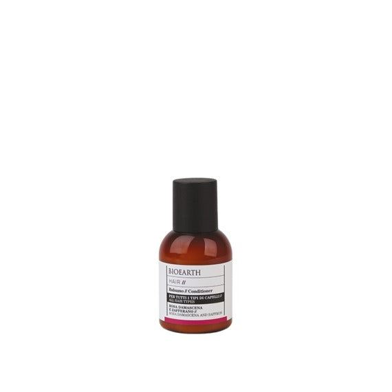 Bioearth Premium, balsamo Rosa Damascena e Zafferano, 30 ml, 384 pz
