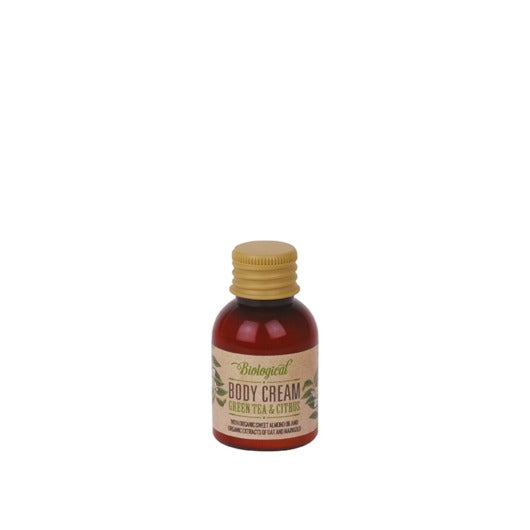 Biological: crema corpo, fragranza Green Tea & Citrus, formula biologica, 32 ml. Confezione da 384 pz.