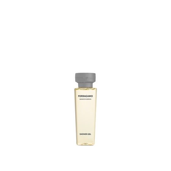 Ferragamo, gel doccia, fragranza Bianco di Carrara, 50 ml, 120 pz