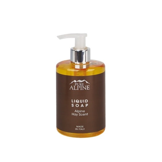 Pure Alpine Deluxe, dispenser Large, sapone liquido, fragranza Fieno Montano, 300 ml, 6 pz